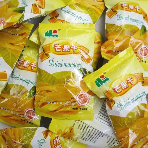 龍海四季果食品升龍華芒果干獨立小包散裝稱重整箱10斤裝